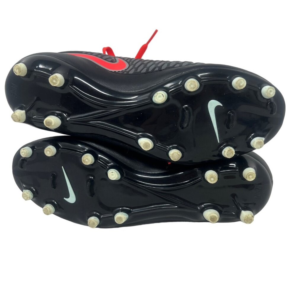 Nike Magista Opus SG-Pro Black Soccer Cleats Women’s Red-Orange Size 10 - Picture 6 of 11
